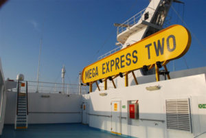 Onboard Mega Express 2, 2012